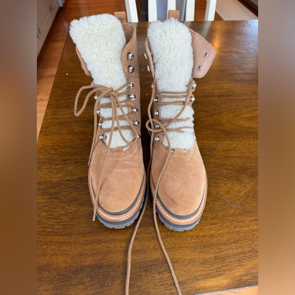 Marc Fisher Izzie Lugsole Ankle Boots